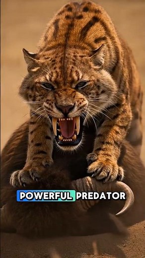 Smilodon – The Legendary Saber-Toothed Predator 🐅🦷 | Why Did It Go Extinct?