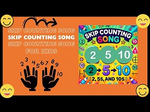 🎶 Skip Counting Song: 2s, 5s, and 10s for Kids! 🎶 Kids Learning | Earth Poetree Education | Math