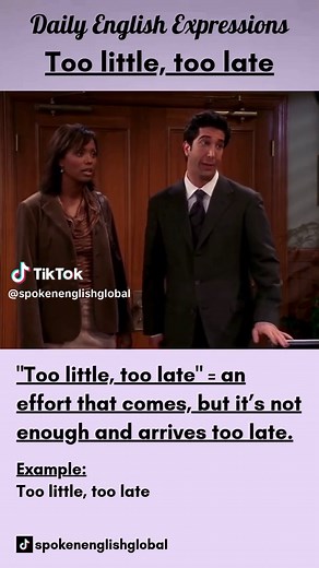 Understanding the Idiom 'Too Little, Too Late' in 5 Languages
