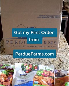 I just got my first order in from PerdueFarms.com. I spent $150 to get 20% Off & Free Shipping. Order was delivered 3 days later. Everything was perfectly frozen, great job on the dry ice packing! - Samantha Rae | Perdue Farms