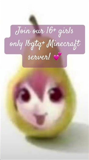 girls only smp! #minecraft #girl #smp #minecraftserver #gamergirl #shorts #lgbt #queen #queer #cute