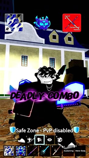 Fastest Kitsune Combo in blox fruits