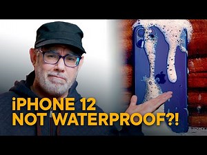 iPhone 12 — Not Waterproof?!
