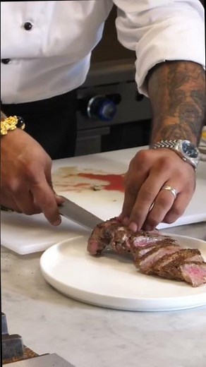 Plating Steak