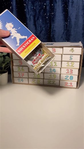 Day 1 of opening my Yu-Gi-Oh! advent calendar #yugioh #yugiohtcg