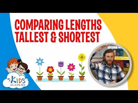 Comparing Lengths | Tallest and Shortest | Kids Academy
