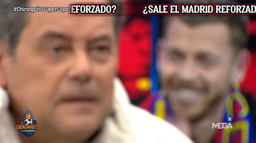 😶 "El BARÇA es INFERIOR al MADRID". ¡Lleeeega Tomás Roncero a #ChiringuitoSupercopa! | El Chiringuito TV