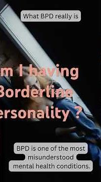 What BPD really is ?