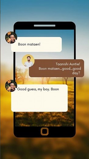 Michif Conversation Series - Good Morning and Good Day