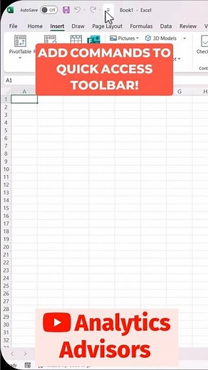 Customize Your Quick Access Toolbar Like a Pro! #shorts
