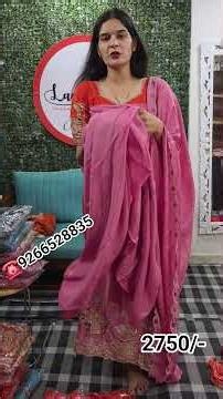 Dabka Handwork Suit Order Now ☎️9266528835