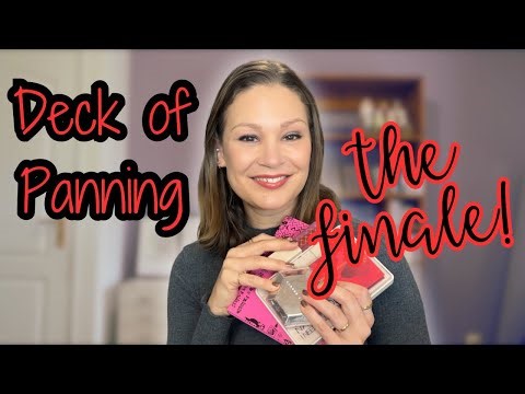 DECK OF PANNING 2025 || how did I end up finishing? // December Finale
