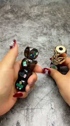 Unique Fidget Spinner Pocket Lighter with LED Lighting – Spin, Light & Relax!🔥💡