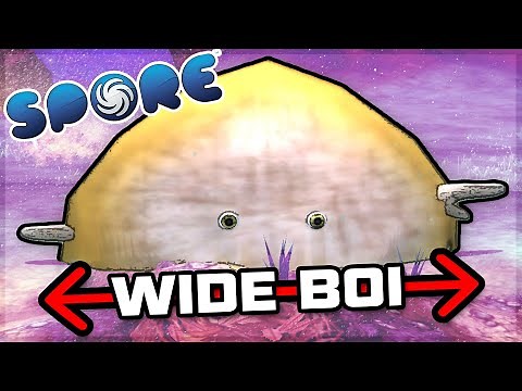 Making the WIDEST Creature in Spore. | The Tale of Wide Boi