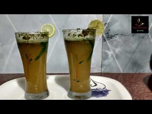 Home made Nimbu Masala Soda /Easy to make Nimbu Masala soda Recipe In Hindi (नींबू मसाला सोडा )🍹
