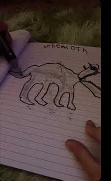 How to draw behemoth