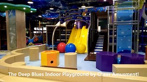 Time to explore the deep, dark secrets of the sea! Kids will definitely be attracted to Cheer Amusement’s Deep Blues Indoor Playground! This wonderland filled with gorgeous and vivid ocean creatures features a great deal of challenging and entertaining attractions, including powerful ball blasters, motion soft plays, soft toddler plays, soft blocks, a trampoline, a large ball pool, and more fun attractions, all of which come in a variety of shapes, sizes, and colors. Furthermore, this playground