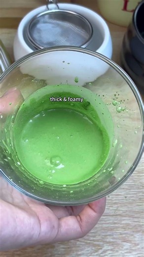 Easy matcha latte recipe