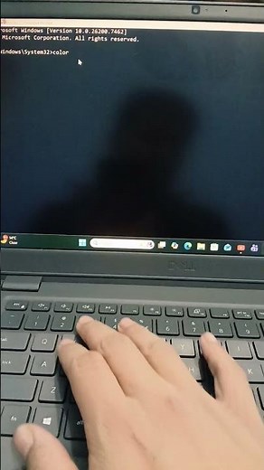 CMD Cool Trick 😎 #shortcutkeys #command #cmd # commandprompt