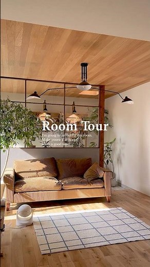 木と緑に囲まれた平屋｜ジブリ好き・ヴィンテージとナチュラルインテリアの部屋づくり｜DIY #ルームツアー #roomtour #hometour #interiordesign