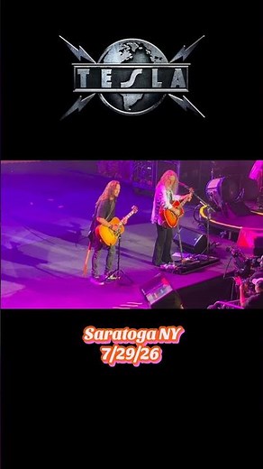 Tesla Love Song Saratoga NY 7/29/26 The Return of Carnival of Sins #tesla #motleycrew #tour #2026