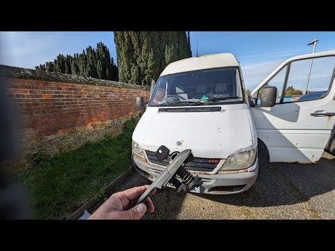 👉2006 Old Sprinter AKL. How to find and remove the imobox, read and program the key. YM15 blade T5