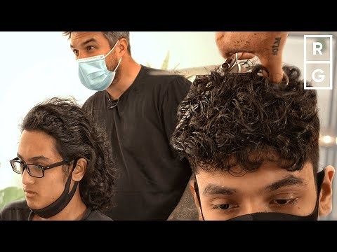 *HUGE TRANSFORMATION* Long Wavy Hair to Short Curly Haircut