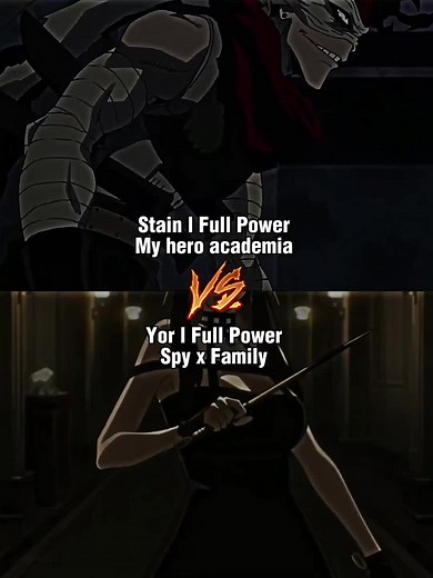 Stain the Hero Killer vs Spy x Family Yor in My Hero Academia Season 5