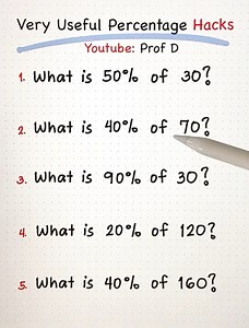 1.2M views · 5.6K reactions | Mind-Blowing Math Hacks That Will Make You a Human Calculator! | Prof D | Facebook
