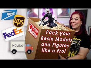 Packing your Resin Figures made Easy! Let me show you how I pack mine 💪