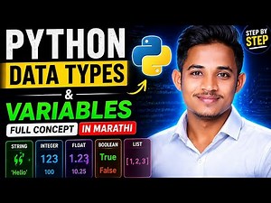 Python Variables Explained with Real-Life Example 🎒 | Data Types Made Easy