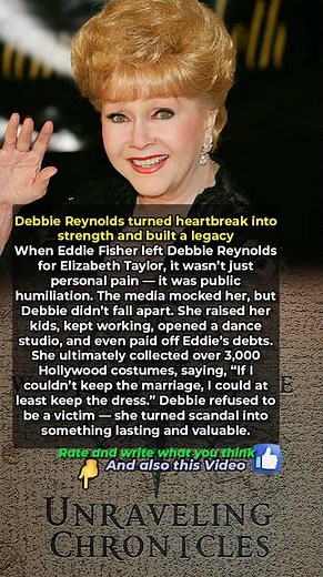 Debbie Reynolds turned heartbreak into strength and built a legacy