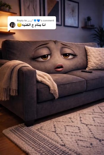 الكنبة بتشتكي منك!