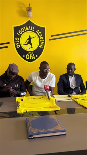 Dame Ndoye nouveau entraîneur de l'Oslo FA — ambitions et premiers mots
