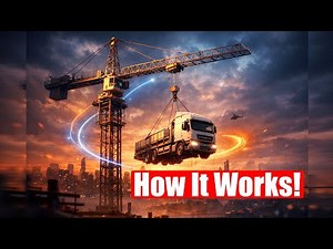 How a Tower Crane Works – 3D Animation Explained