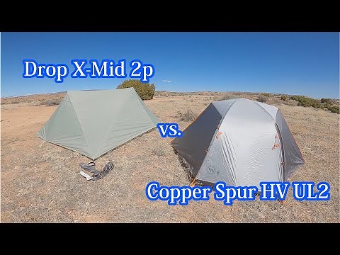 Durston X-Mid 2P and Copper Spur HV UL2 Quick Comparison