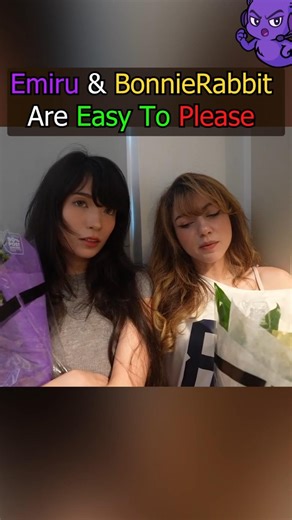Emiru & BonnieRabbit Are Easy To Please #emiru #bonnierabbit #twitchclips #twitch
