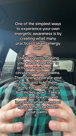 As you focus, you may begin to notice subtle sensations — warmth, tingling, pressure, or even a magnetic push and pull as you move your hands closer together and farther apart. It can feel like you’re holding a soft, invisible ball that expands and compresses with your attention. In practices like Reiki and Qigong, this exercise helps people develop awareness of their life-force energy and strengthens the connection between intention, focus, and the body’s natural energetic field. The key is not