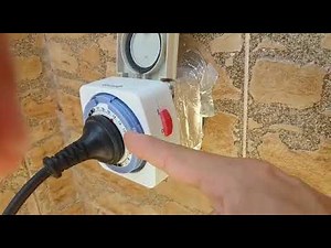 Enchufe programador/temporizador