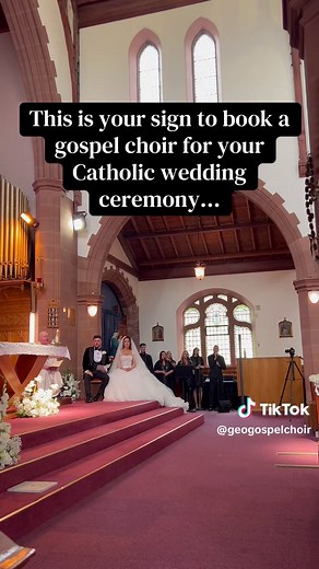 Enhancing Catholic Wedding Hymns with Gospel Choir