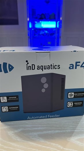 This isn’t your ordinary auto feeder… the @ind.aquatics AF4 allows you to feed your tank frozen food. I’ll be able to go on trips and not rely on my family and friends to stop by and feed the tank. This innovation wraps up one of the last remaining automated pieces on my reef tank. This was the missing puzzle piece to a fully 100% automated tank while i’m away. Other use cases involve feeding frozen fish food consistently for those picky eaters that need multiple feedings per day. One thing to n