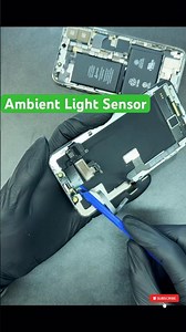 iphone x ambient light sensor flex repair #shortvideo #iphone