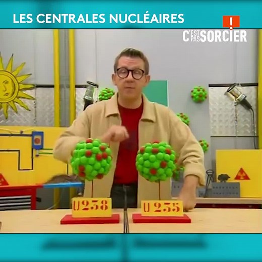En cette journée internationale contre les essais nucléaires, essayons d'en apprendre plus sur les atomes et sur comment on produit de l'électricité grâce aux explications de Jamy Gourmaud | C'est pas sorcier