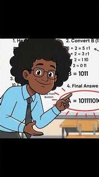 Hexadecimal to Binary Made Easy #maths #mathstricks