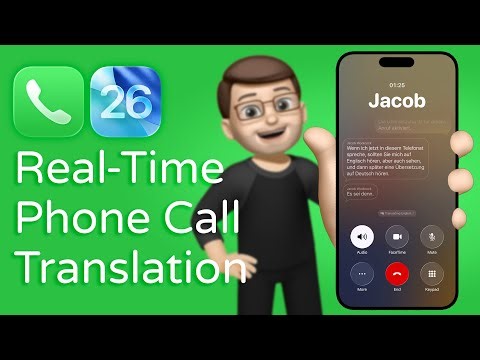 Translate Phone Calls As You're Talking (iOS 26)