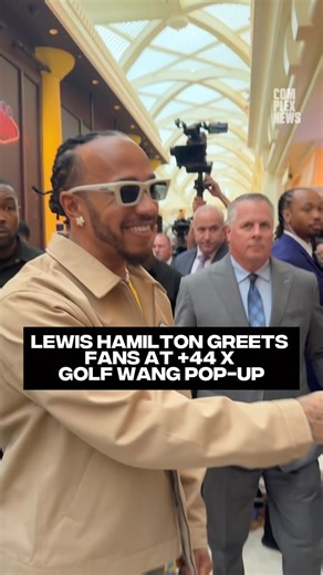 241K views · 111 reactions | Lewis Hamilton greeted fans at his +44 pop-up event in Las Vegas ️ | Complex | Facebook