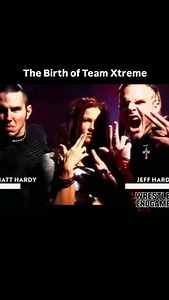 Witness the exact moment the game changed forever! From rival allies to the legendary Team Xtreme, Matt, Jeff, and Lita didn’t just form a team—they created a cultural phenomenon. Combining the high-flying daredevilry of the Hardy Boyz with Lita’s fearless aggression, they redefined what a wrestling stable could be. This is raw energy, iconic synergy, and history in the making. #hardyboyz #lita #teamxtreme #wwelegends #wrestlinghistory highflyingaction | Menacewrestlinghq