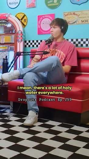 We don't want people slipping #reels #comedy #podcasting #episodes #funnyreels #viralreels | The Dropouts Podcast