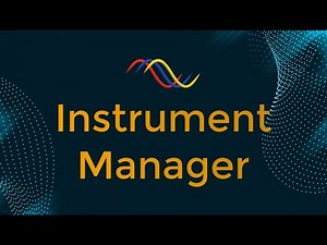 Instrument Manager - Instrumentation with SQL database - Full Demo