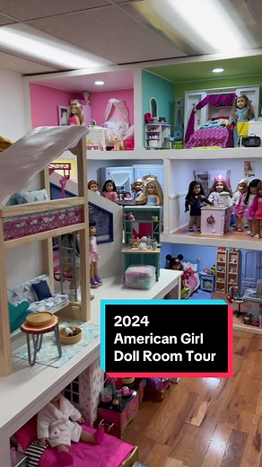 My Mini American Girl Museum: Doll Room Tour & Collection Check